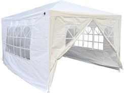 Zdjęcie Saska Garden Pawilon Namiot Ogrodowy 3X4X2.5M Biały - Witkowo