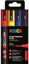 Zdjęcie Markery Pc5m 2,5 Mm Set Basic Color Posca Uni 4szt. - Barczewo