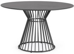 Zdjęcie Metalowy Stół Ogrodowy Austin Antracytowy 120 - Serock