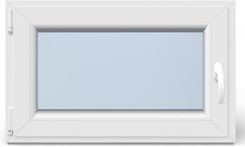 Zdjęcie Okno PCV Plastikowe Typowe 2 Szybowe Białe 865 x 535 - Śrem