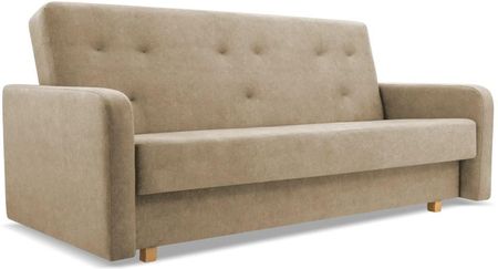 Kanapa z funkcją spania i pojemnikiem na pościel Kasia, do pokoju gościnnego, rozkładana, wersalka