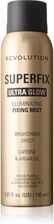 Zdjęcie Makeup Revolution Superfix Ultra Glow Spray Do Utrwalania Makijażu 150Ml - Poręba
