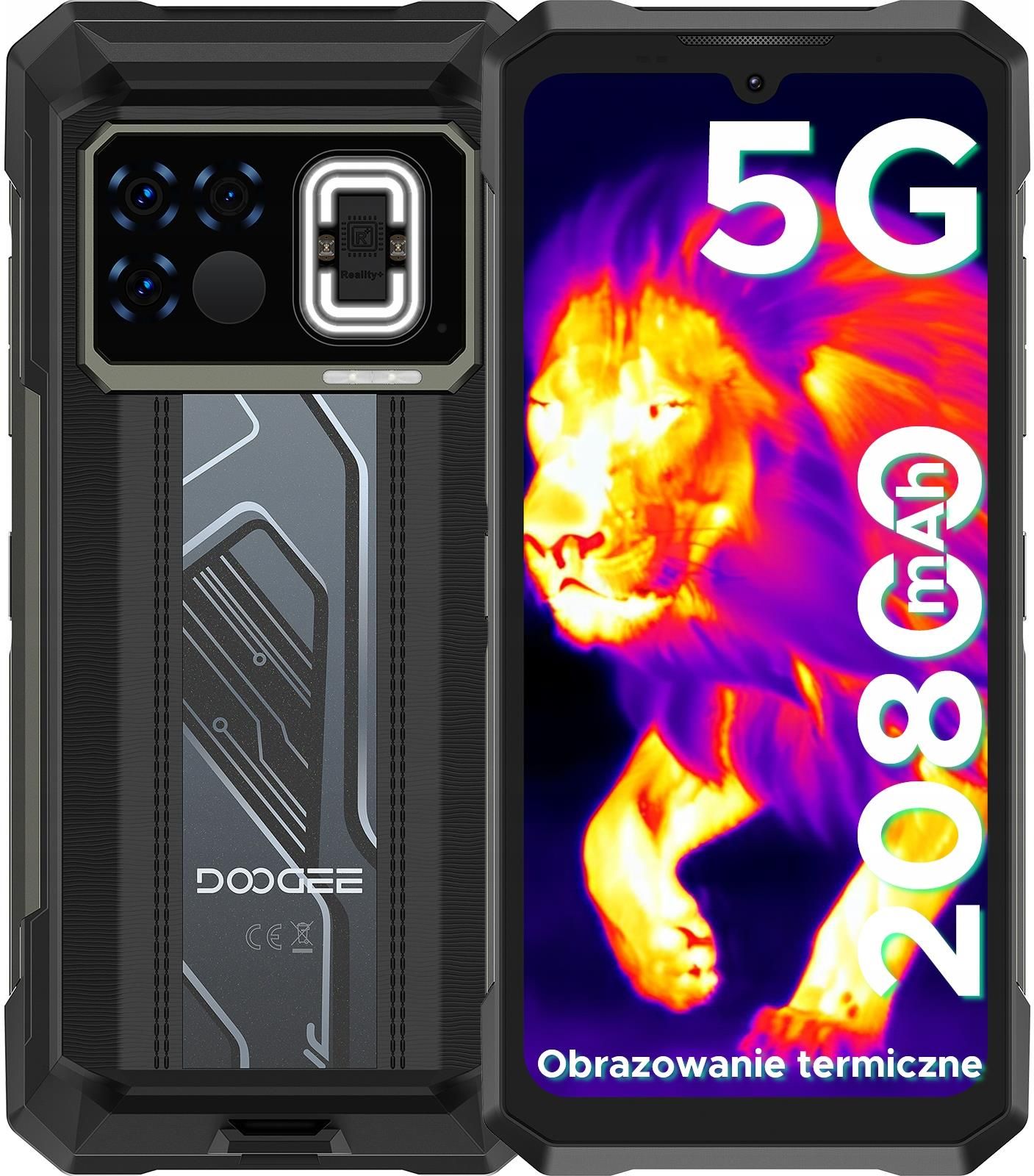 DOOGEE S110 Rugged Smartphone, Android 13 Telefono Indistruttibile