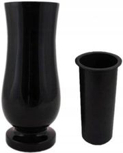 Zdjęcie Wazon Na cm Entarz Wazon Nagrobny Czarny Wd-4 - Nowy Tomyśl