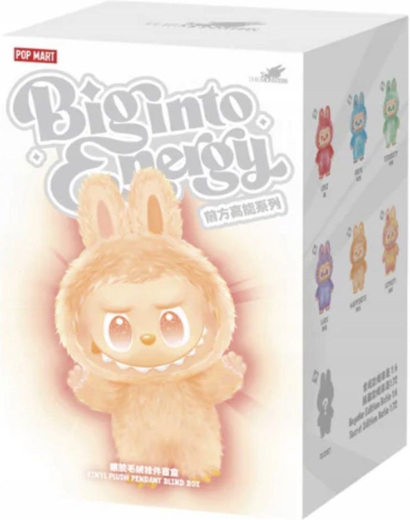 Pop Mart Rplika Labubu Big Into Energy Z Firmy Serenity