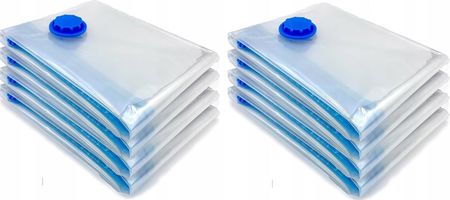 Duże Worki Próżniowe Na Ubrania Pościel Do Pakowania 8 Szt 70X100