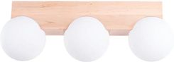 Zdjęcie Plafon BULBO 3 naturalne drewno - Lubin
