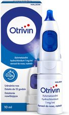 Zdjęcie Otrivin 1mg/ml Aerozol Do Nosa 10ml - Miastko