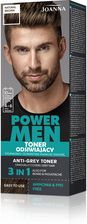 Zdjęcie Joanna Power Men Toner Odsiwiający 04 Natural Brown 80G - Płock