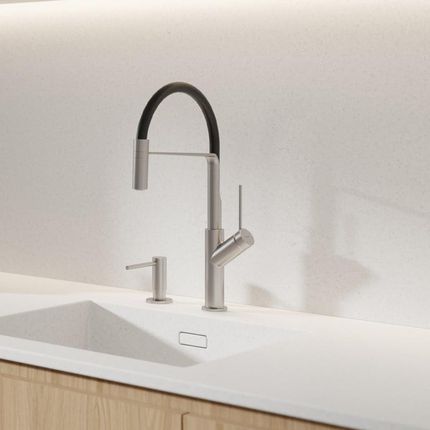 Omnires Vita Nikiel Szczotkowany VI6350BLNI - Bateria kuchenna