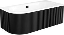 Zdjęcie Besco Avita Ryfle Matt Black 150x75 OAV150NSCR - Mikstat