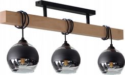 Adex Lampa Do Kuchni Nad Wysp� Barek Drewniana Led E27 Wisz�ca Na Sufit St�