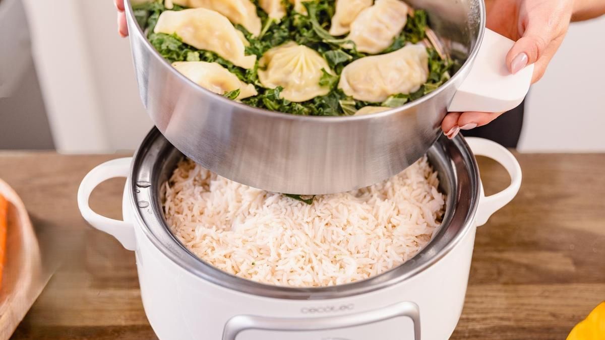 фото Пароварка Cecotec Vapovita SteelPot White (A01_EU01_100630)