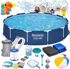 Basen ogrodowy stela�owy 366 x 76 cm 16w1 Bestway 56681