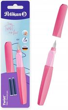 Zdjęcie Pióro wieczne Pelikan Twist - Berry Pink + naboje - Alwernia