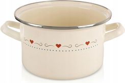Zdjęcie Orion Garnek Emaliowany Kremowy Tonca 18cm 2L - Mosina