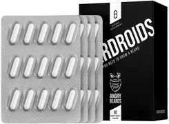 Zdjęcie Angry Beards Witaminy Na Porost Brody Beardroids 60kaps. - Sopot