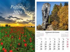 Zdjęcie Kalendarz 2026 ścienny 7-k Pejzaże - Szczytno