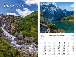 Zdjęcie Kalendarz 2026 ścienny 7-k Tatry - Piotrków Trybunalski