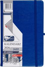 Zdjęcie Kalendarz 2026 A5 dzienny Jazz niebieski - Zator