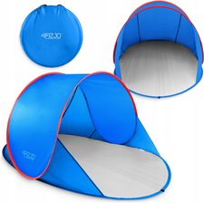 Zdjęcie 4FIZJO Namiot Plażowy Samorozkładający Pop-Up Parawan Na Plażę Ogród Ochrona Uv Szary - Sułkowice