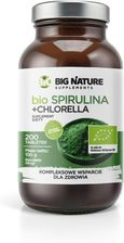 Zdjęcie Mix Brands Big Nature Bio Spirulina + Chlorella 200tabl. - Szprotawa