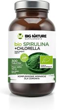 Zdjęcie Mix Brands Big Nature Bio Spirulina + Chlorella 300tabl. - Szprotawa