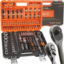 Zdjęcie Bjc Zestaw Kluczy Nasadowych 108 Elementów B58228 - Krynki
