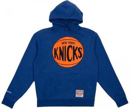 Mitchell &amp; Ness bluza NBA New York Knicks Team Logo Hoody HDSSINTL1267-NYKROYA