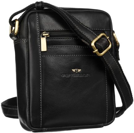 Skórzana torba męska do pracy - Peterson