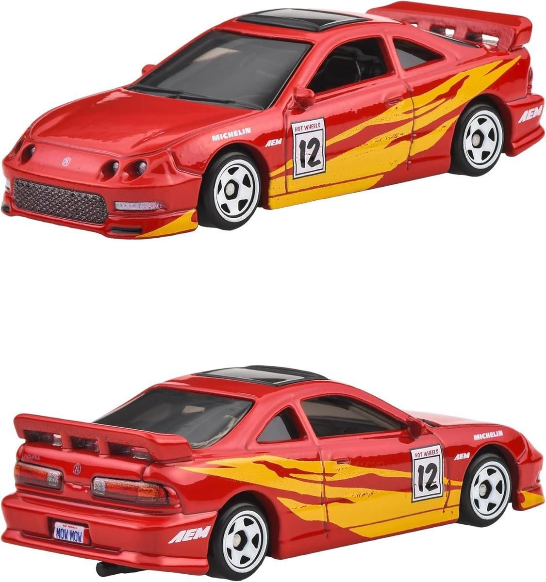 Hot Wheels Fast and Furious Racing Course Auto 1996 Acura Integra GSR – Modelo a Escala 1:64 – Longitud 7 cm – JBY40 Hot Wheels Fast and Furious Racing Course Auto 1996 Acura Integra GSR – Modelo a Escala 1:64 – Longitud 7 cm – JBY40