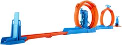 Zdjęcie Hot Wheels Track Creator Tor wyścigowy Trzy pętle JDW39 - Witnica