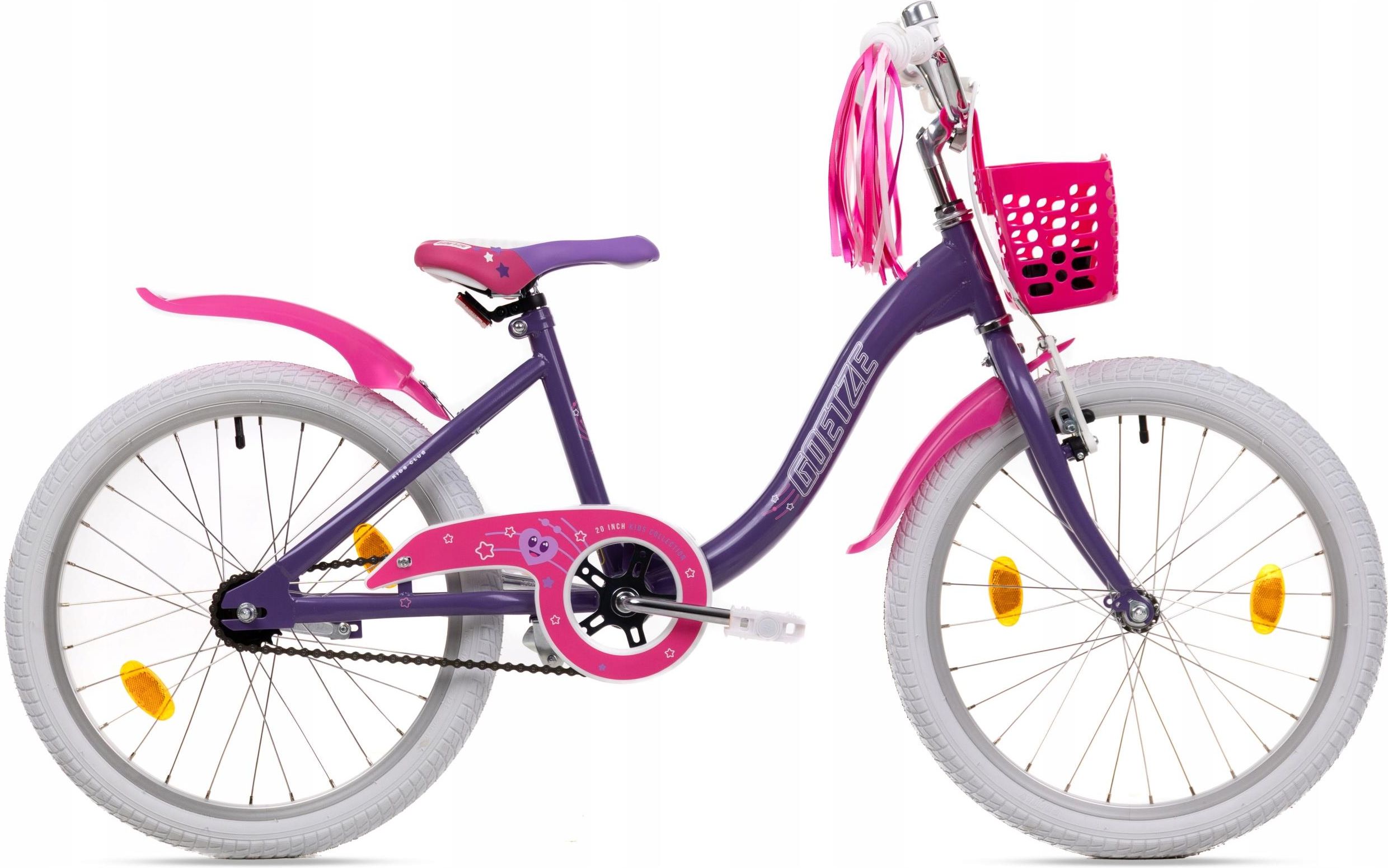 фото Дитячий двоколісний велосипед Goetze Pixie 20 Purple
