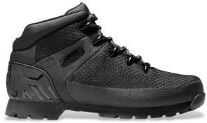 Timberland dla mężczyzn. TB1A1QHR0151 Wodoodporne buty Euro Sprint o średnim kroju w kolorze czarnym (43.5), Mapa, Smycze, Zwykły