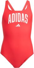 Zdjęcie adidas Strój Kąpielowy Collegiate V Back Kids Białe - Głowno