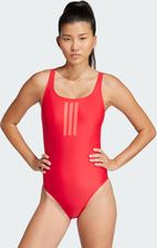 Zdjęcie adidas Strój Do Pływania 3 Stripes V Back Czerwone - Barwice