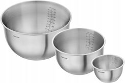 Zdjęcie Zwilling Zestaw 3 Stalowych Misek Kuchenych 12/18/24cm Fresh & Save - Warka
