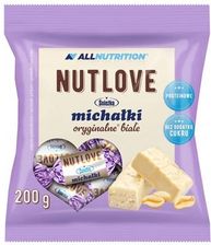 Zdjęcie Allnutrition Nutlove Michałki Białe Proteinowe 200g Cukierki Bez Cukru Fit - Lębork