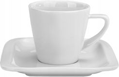 Zdjęcie Duo Komplet 2 Filiżanek Do Espresso 80ml Spodki Infinity - Lipno