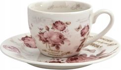 Zdjęcie Duo Komplet 2 Filiżanek 90ml Spodki Secesja - Przedecz