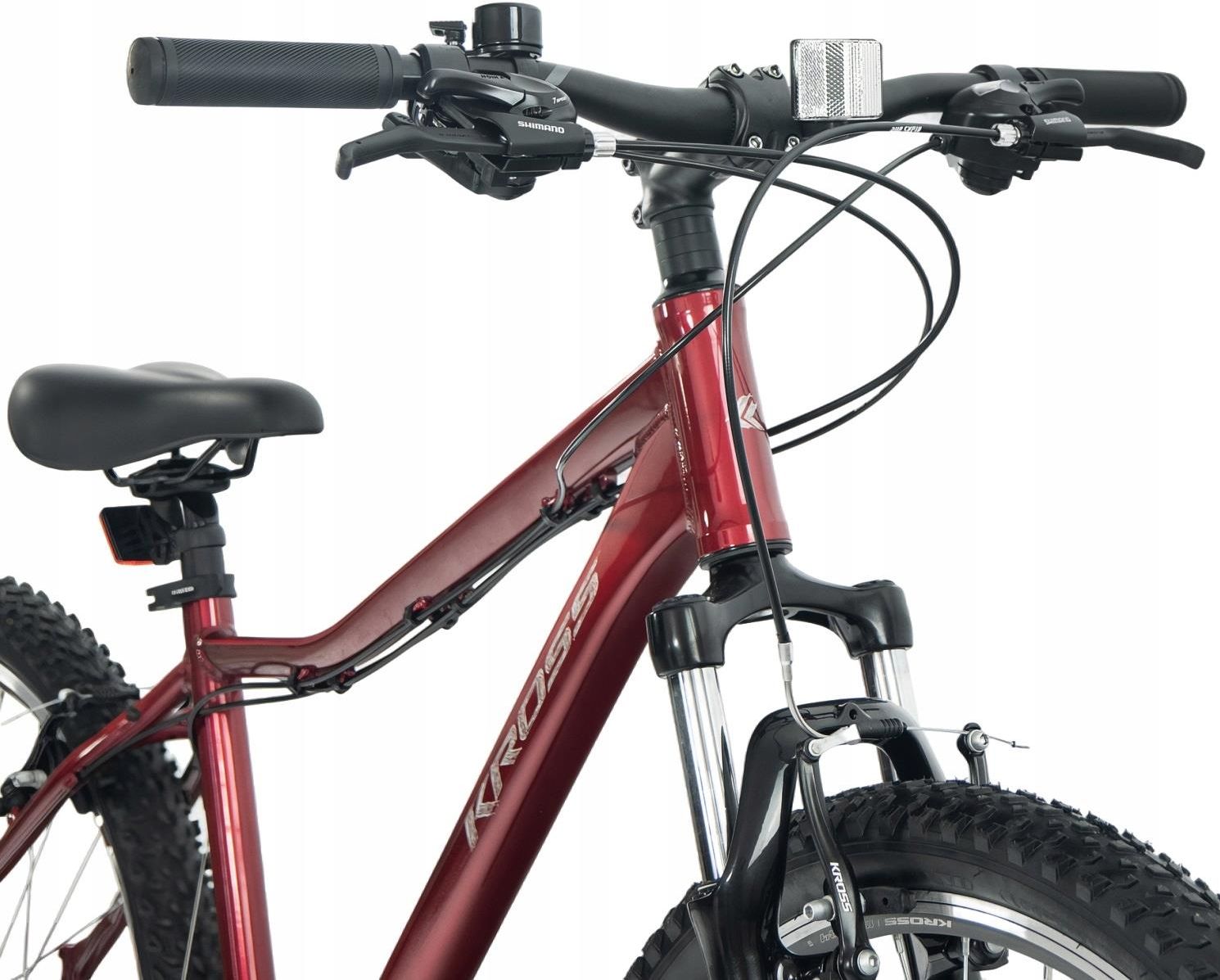 фото Велосипед горный (MTB) Kross Shimano 27.5 2024 Ruby Red 1