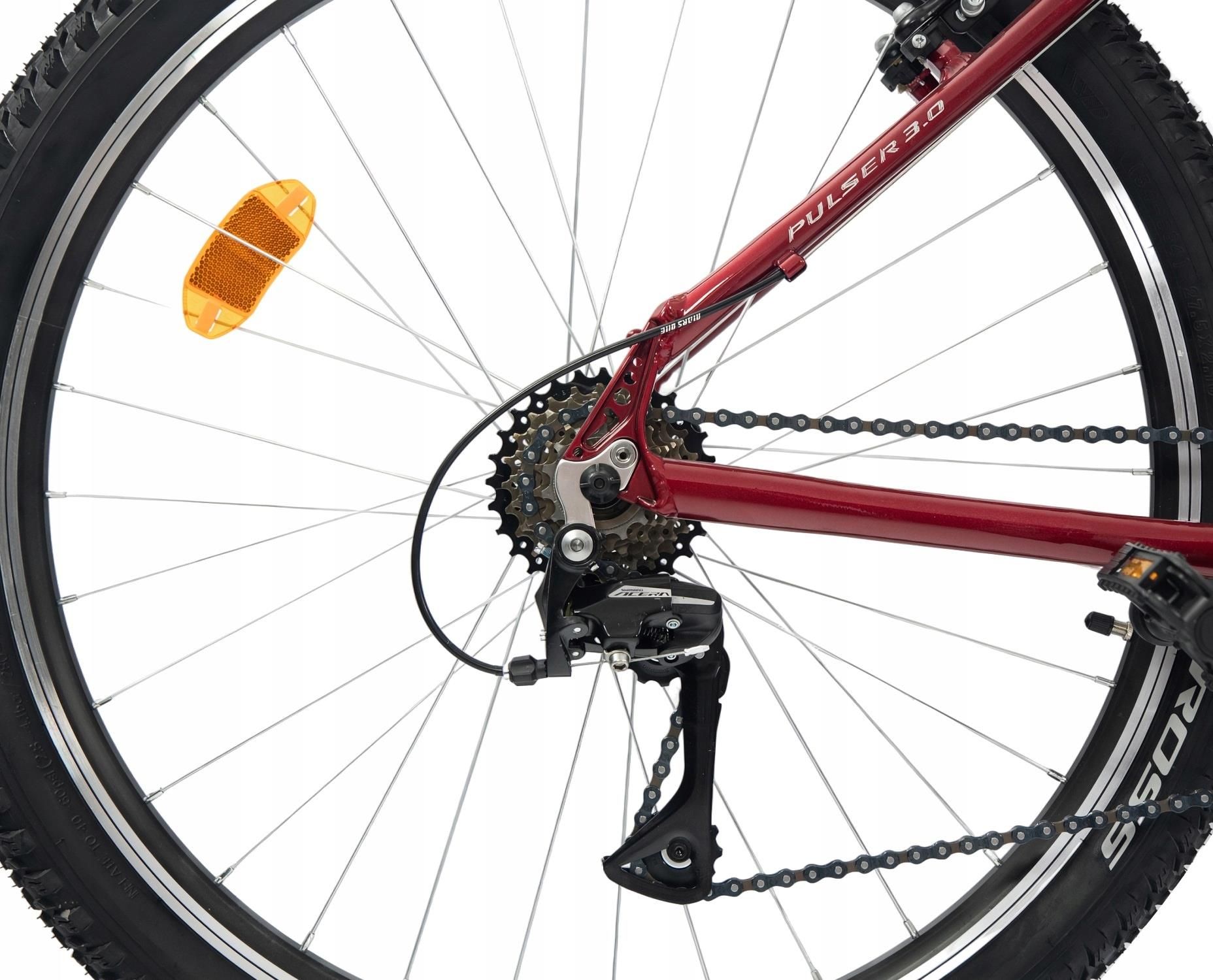 фото Велосипед горный (MTB) Kross Shimano 27.5 2024 Ruby Red 2