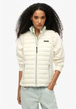 Zdjęcie Superdry Dla Kobiet W5011892A Wyściełana Kamizelka Fuji Lite Biała M Biały Zwykły Nylon - Jędrzejów