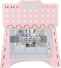 Zdjęcie Home & Styling Collection Stołek Składany Różowy (1070285) - Tomaszów Mazowiecki