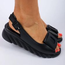 Zdjęcie Sandały damskie Artiker 56C2156 czarny (36, Czarny) - Poręba