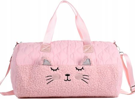 Lilly Bling Torba Torebka Fitness Basen Tańce Dziewczynka Kotek Różowa (NP02437R)
