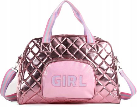 Lilly Bling Torba Torebka Fitness Basen Tańce Dziewczynka Girl Różowa (NP02432R)