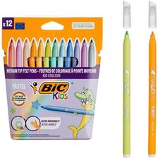 Zdjęcie Bic Flamastry Kid Couleur Pastel 12Szt. - Tuchów