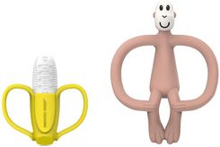 Zdjęcie Matchstick Monkey Banana Soother & Teether Zestaw Upominkowy Dla Dzieci 1Szt. - Kłecko