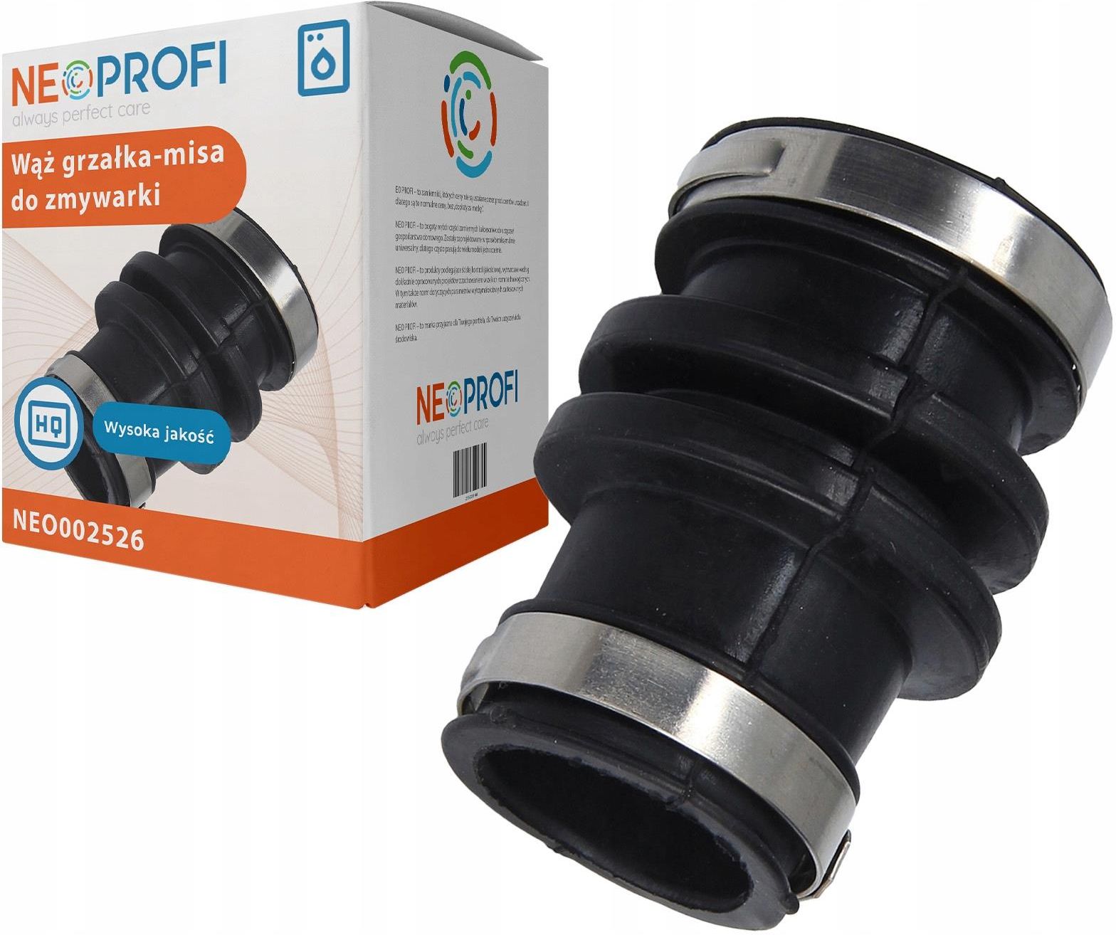 Neoprofi Wąż Do Zmywarki Whirlpool Rura Grzałka Misa Dolna Adg7510